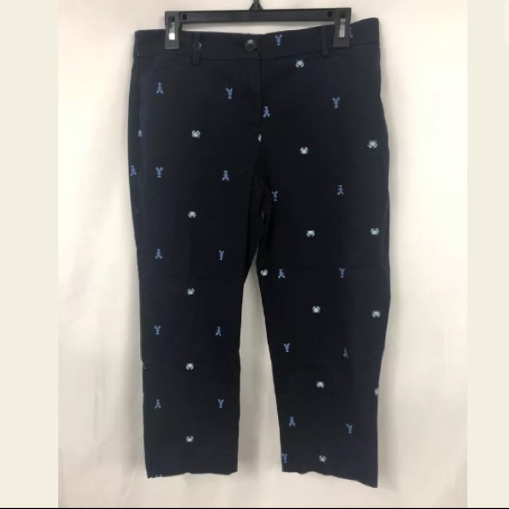 Talbots lobster capris 8P